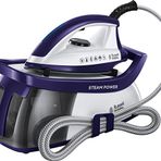 Russell Hobbs 24440-56 Steam Power Ütü, 2600W, 3 Buhar Ayarı, 4.5 Bar Basınç, 100 G/Dk'ya Kadar Değişken Buhar, 1.3L Su Haznesi, Kireç Koruması, Mor