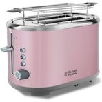 Russell Hobbs 25081-56 Bubble 930 W 2 Dilim Hazneli Ekmek Kızartma Makinesi Pembe