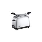 Russell Hobbs Ekmek kızartma makinesi [2 dilim için] Victory paslanmaz çelik (ekstra geniş tost yuvaları, küçük ekmek başlığı, 6 kızartma kademesi + buz çözme ve ısıtma fonksiyonu, hızlı tost