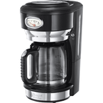 Russell Hobbs Retro Classic Blanc Siyah Filtre Kahve Makinesi