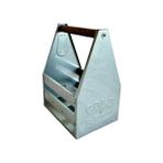 Rustic Concept Metal Şişe Tepsisi - Gri