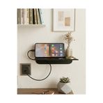 Rustic Edge METAL MALZEME KÜÇÜK DUVAR RAFI MİNİ RAF SUKULENT DEKORATİF EŞYA TELEFON ŞARJ RAFI
