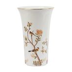 Rustik Beyaz Vazolar, Uzun Dekorlu Vazolar, Renkli Desenli Ev Dekoru Vazoları, Oturma Odası Dekoru Kemik Çini Dekoru Ev Odası Dekoru, B-16.5 * 26.5CM,B-16.5 * 26.5CM