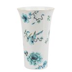 Rustik Beyaz Vazolar, Uzun Dekorlu Vazolar, Renkli Desenli Ev Dekoru Vazoları, Oturma Odası Dekoru Kemik Çini Dekoru Ev Odası Dekoru, C-16.5 * 26.5CM,C-16.5 * 26.5CM