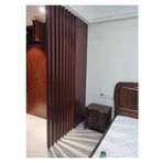 Rustik paravan, ahşap sütunlu, ahşap çıtalı duvar, yatak odası/restoran/soyunma odası için görüntü koruması, sütun şeklinde, 70 – 240 cm yüksekliğinde, dekoratif ayırma duvar direği ızgarası,