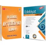 Rüştü Hoca Yayınları 19 Günde AYT Edebiyat Kampı - AYT Edebiyat Soru Bankası 2 Kitap