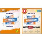 Rüştü Hoca Yayınları 65 Günde AYT Edebiyat Video Kamp Ders Notları ve Soru Bankası (2 Kitap) -