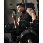 Rutbil Sports Arim Boğaz Sıfır Kol Futbol Body-Fitness Body & Egzersiz Body - Boğazli Sıfır Kol Basketbol Body - L - XL - Siyah