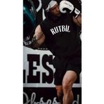 RUTBİL SPORTS Kapşonlu Fitness Atleti -GYM Fitness Tank Top -Boks Antrenman Atleti -Koşu Egzersiz Atleti Siyah