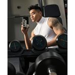 Rutbil Sports Yarim Boğaz Sıfır Kol Futbol Body-Fitness Body & Egzersiz Body - Boğazli Sıfır Kol Basketbol Body - Beyaz