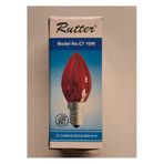 RUTTER 10W E14 DUY GECE LAMBASI, TUZ LAMBASI AMPULU KIRMIZI 1 ADET