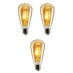 Rutter Rt-11203 6W Armut Rustik Led Ampul Amber - 3 Adet