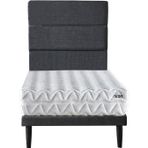 Ruum Store Violet Yatak Seti 90x200 cm Tek Kişilik Yatak Baza Başlık Takımı Orta Sert Yatak Mor Baza ve Başlığı