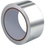 Ruvitape Alüminyum Folyo Düz Bant 72 mm x 25 M Yanmaz Folyo Bant Tamir Izolasyon ,aspiratör, Davlumbaz, Egzost Flex Boru Soba Boru Bandı