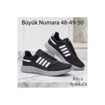 Rüya Ayakkabı Bağcıklı ve Rahat Büyük Numara Erkek Spor Ayakkabı 48-49-50 (özel numara)