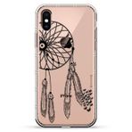 Rüya Kapanı | Luxendary Air Serisi Şeffaf Silikon Kılıf, 3D Baskılı Tasarım ve iPhone X/Xs için Hava Cepli Yastık Tamponu