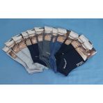 Rüzgar Erkek Ekonomik Likralı Patik Çorap 12'li Paket (40-45) - 40 - 45 - Altın - Beyaz - Siyah