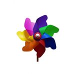 Rüzgar Gülü Gökkuşağı 7 Kanat 20 Cm