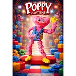 Rüzgar Tasarım Poppy Playtime Yaralı Kissy Missy Eklemli Oyuncak Bacakları Ve Kolları Hareketli Figür