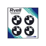 Rvell Bmw Koruma Takoz Damla Sticker 4 Lü 02