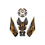 Rvell Cf Moto 250Sr ( 2020-2024) Uyumlu Tank Pad Set Turuncu
