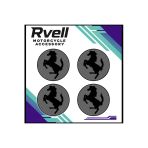 Rvell Ferrari Koruma Takoz Damla Sticker 4 Lü Gri 02