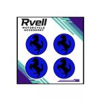 Rvell Ferrari Koruma Takoz Damla Sticker 4 Lü Mavi 04