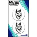 Rvell Kurt İkili Damla Sticker 5X5 03