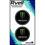 Rvell Monster İkili Damla Sticker 5X5 01