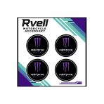 Rvell Monster Koruma Takoz Damla Sticker 4 Lü 02