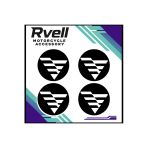 Rvell Voge Uyumlu Koruma Takozu Damla Sticker 4 Lü 10