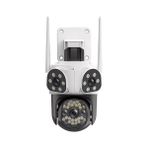 RXR C13-WF Wi-Fi Dış Ortam 3 Lensli 3+3+3 MP 360 Derece PTZ Gece Görüşlü Akıllı Güvenlik Kamerası