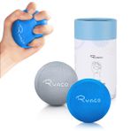 Ryaco Anti stres topları, 2'li set, el egzersiz aleti, yoğurma topu, parmak jimnastik topu, stres yönetimi