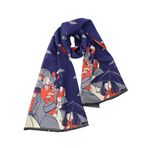 Ryakos Atkı İmitasyon Kaşmir Eşarp Şal Eşarp Sonbahar Kış Kalınlaşma Sıcak Şal Atkılar kış eşarp (Color : Navy blue, Size : 188 * 40cm)