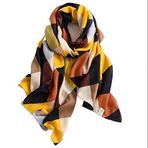 Ryakos Atkı Kış Kadın Eşarp Baskı Pamuklu Başörtüsü Eşarp Şal Sarar Pashmina Boyun Eşarp kış eşarp (Color : YM9-1, Size : 180x90cm)