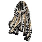 Ryakos Pashmina YM148-1 Pamuklu 180x90 cm Kadın Atkı