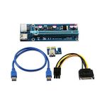 Ryder PCIE pcie Pci Express Riser 1x to 16x USB 3.0 Mining Rigleri için Ekran Kartı Uzatma Devresi