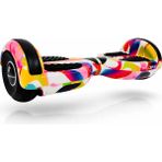 RYDER STAR Elektrikli Kaykay Hoverboard 6.5 Inch Bluetooth Hoparlörlü Otomatik Akıllı Denge - RS-S5 Rainbow Mix - Rainbow Mix Grafiti