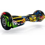 Ryder Star Rs-S5 Apato Grafiti-Elektrikli Kaykay Hoverboard Bluetooth Hoparlörlü 6.5 Inch Akıllı Dengeli