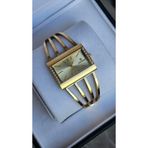 RYM-1142 QUARTZ KABURGA MODELİ KADIN KOL SAATİ - 2 YIL GARANTİ GOLD