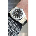 RYM-2110 RAYMOND OTOMATİK ERKEK KOL SAATİ - SAFİR CAM VE PASLANMAZ ÇELİK - 2 YIL GARANTİ