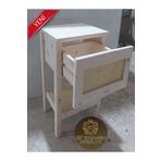 rymoble Ahşap Hazeran Komodin, Rattan Komodin (RY)
