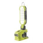 RYOBI 18 V ONE + akülü oda lambası R18ALP-0 (900 lümen, 180 derece döndürülebilir, 3 parlaklık ayarı, 5.700 K CCT (renk sıcaklığı), akü ve şarj cihazı dahil değildir)