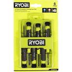Ryobi RHSDSPC6 Manyetik 6 Adet Hassas Tornavida Seti