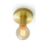 Rys Retro Dekoratif Gold Metal Duvar Aplik Tavan Armatür