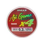 Ryuji Aji Game 4b Pink 100m İp Misina 0,04mm 0.04 Mm
