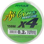 Ryuji Aji Game 4x 150M Chartreuse Yeşil Ip Misina - 0.03mm