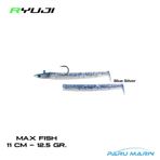 Ryuji Max Fish 11 cm 12.5 gr Blue Silver Silikon Yem
