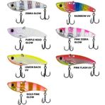 Ryuji Mirror Vib 22gr / 6.5cm Jig Yem Pink Zebra Glow