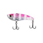 Ryuji Mirror Vib 6.5cm 22GR Vibrasyon Jig Yem Pink Zebra Glow